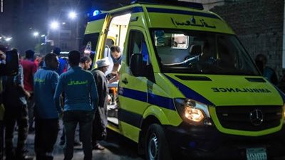 نقل جثة رجل لقى مصرعه على يد نجله إلى المجمع الطبي بالإسماعيلية تحت تصرف الطب الشرعي 