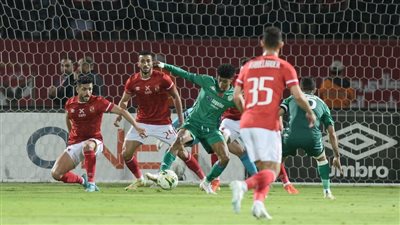 استعدادًا لمواجهة الرجاء.. لاعبو الأهلي يتدربون على ضربات الجزاء في المران الختامي