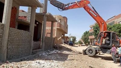 الجيزة: ضبط وإزالة فورية لـ 17 حالة تعدٍ على الأراضي الزراعية بالصف والعياط