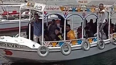بـ 5 جنيهات فقط.. أهالي الأقصر يستمتعون برحلات نيلية إلى جزيرة الموز في العيد | بث مباشر