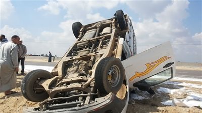 بث مباشر| مصرع ثلاثة أشخاص وإصابة 25 في حادث تصادم بطريق القاهرة ـ إسكندرية الصحراوي