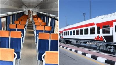 بدءا من اليوم.. السكة الحديد تعدل تركيب قطار VIP أسيوط إلى عربات روسية ثالثة مكيفة