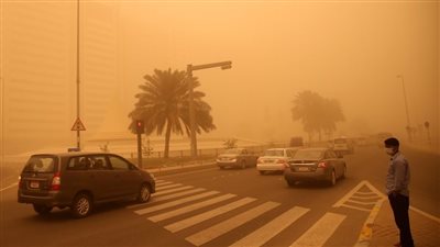 الأرصاد تحذر من طقس اليوم بسبب الرياح: ارتدوا الكمامات عند الخروج إلى الشارع | بث مباشر