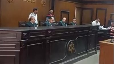 جنايات بنها تؤيد حكم الإعدام بحق 3 متهمين في قضية مقتل أمين شرطة بـ قها | بث مباشر 