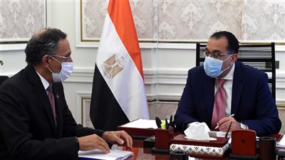 مدبولي يلتقي رئيس غرفة التجارة الأمريكية لتعزيز الاستثمارات المشتركة بين رجال الأعمال المصريين والأمريكيين