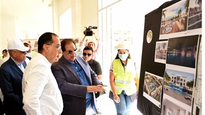 مدبولي يتفقد عددًا من المنشآت الفندقية الجاري تنفيذها بشرم الشيخ استعدادًا لمؤتمر تغير المناخ COP 27