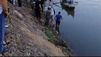 مصرع عامل غرقا بمياه بحر شبين في القليوبية