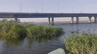 إنقاذ شاب من الغرق بعد إلقاء نفسه من أعلى كوبري أخميم في سوهاج