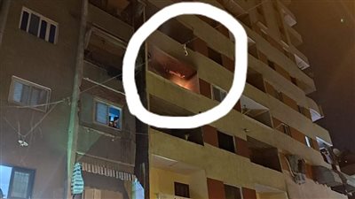 مصرع 4 أشخاص فى حريق شقة سكنية بعين شمس بالقاهرة | صور