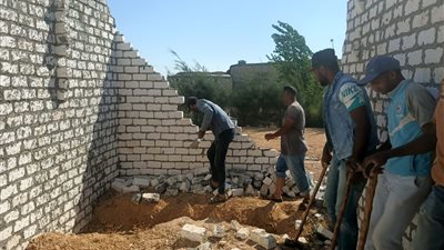 ضبط 22 حالة بناء مخالف وتعدٍ على الأراضي الزراعية بالإسكندرية