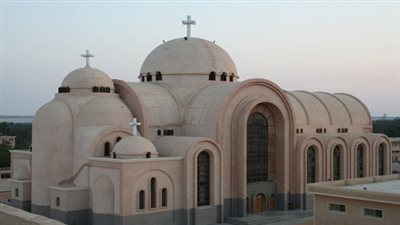 السيطرة على حريق محدود بمدخل دير الأنبا أبرآم في الفيوم
