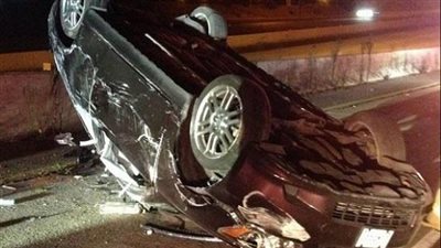 إصابة طبيبة بشرية وأبنائها الثلاثة في انقلاب سيارة ملاكي بالمنيا 