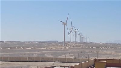 مدير محطة جبل الزيت لإنتاج الكهرباء من طاقة الرياح: المشروع الأكبر في الشرق الأوسط بطاقة 580 ميجا وات | بث مباشر