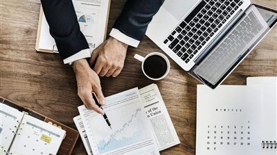 خطوات استخراج كعب العمل إلكترونيا    