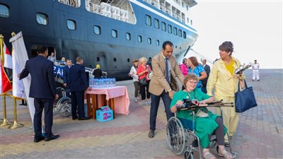 الهيئة العامة لميناء الإسكندرية تستقبل السفينة السياحية AZAMARA ONWARD