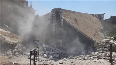 حملات مكبرة لإزالة التعديات على أراضي الدولة بالبدرشين والواحات وأطفيح