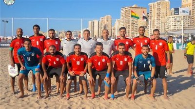 سلبية مسحة منتخب الكرة الشاطئية قبل مواجهة مدغشقر
