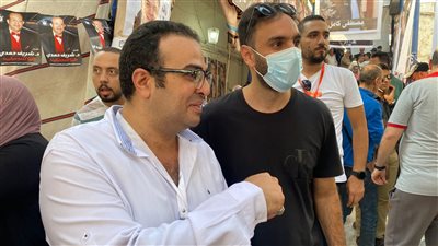 أعضاء فريق واما يدعمون مصطفى حلمي في انتخابات الموسيقيين