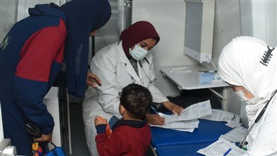 قافلة طبية لأهالي قرى مركزي إبشواي وإطسا في محافظة الفيوم