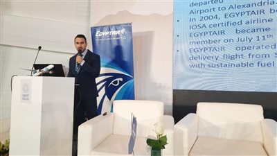 مصر للطيران تشارك بفاعليتين عن التنمية المستدامة في مؤتمر المناخ COP27 