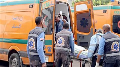 تفاصيل مصرع سيدة وإصابة زوجها ونجليها إثر انقلاب ملاكي داخل مصرف ببني سويف | بث مباشر