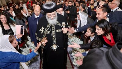 عطايا الله.. البابا تواضروس يلقي عظته للمصلين بقداس رأس السنة