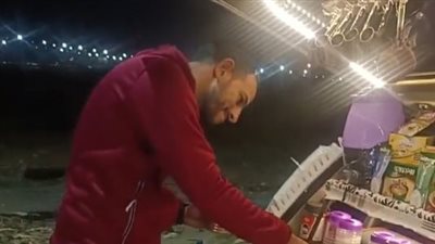 شاب بالسويس يحول سيارته لمقهى متحرك على الكورنيش: مش بضيع وقتي وبشكر زوجتي لدعمي | بث مباشر