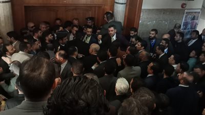 بدء جلسة الاستئناف على حبس محاميّ مطروح عامين | صور