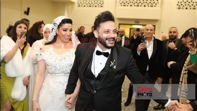لقطات من حفل زفاف المطرب إيساف | صور