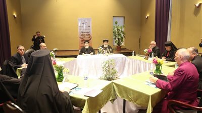 على رأسهم البابا تواضروس الثاني.. رؤساء الطوائف المسيحية يبدأون اجتماعا مغلقا قبيل العيد العاشر لمجلس كنائس مصر