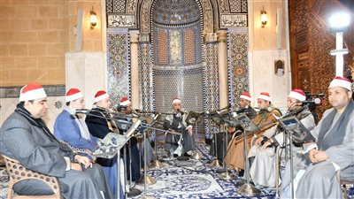انعقاد مقرأة كبار القراء بمسجد الإمام الحسين بالقاهرة