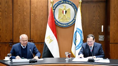 وزيرا البترول والنقل يناقشان تطوير الموانئ البترولية المتخصصة