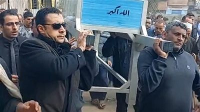 وسط انهيار أسرته ومحبيه.. تشييع جثمان محفوظ صابر وزير العدل الأسبق إلى مثواه الأخير بالغربية | بث مباشر