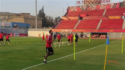 كهربا يشارك في تدريبات الأهلي الجماعية قبل مباراة المقاولون بالدوري