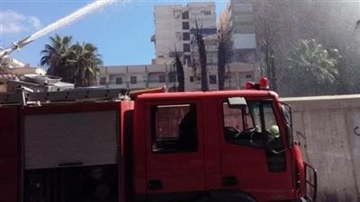 السيطرة على حريق محطة التحلية الجديدة بطريق وادي النطرون - العلمين