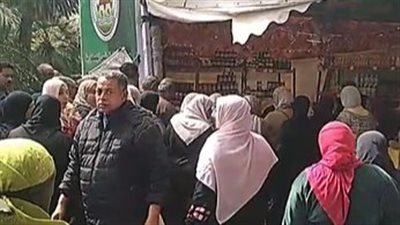 اللحمة بـ180 جنيها والسمك بـ35.. إقبال كثيف من المواطنين على معرض وزارة الزراعة بحديقة الأورمان| بث مباشر 