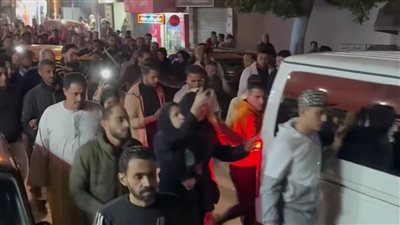 3 مشاهد من جنازة أسرة أبو سليمان الإسكندرية
