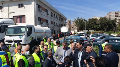وفد البنك الدولي وجهاز شئون البيئة يزوران شركة نهضة مصر للخدمات البيئية بالإسكندرية