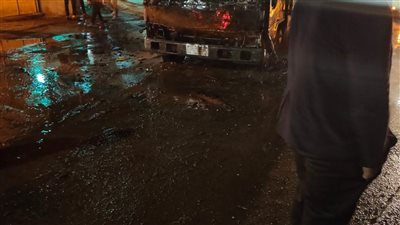 السيطرة على حريق سيارة محملة بالمراتب بالإسماعيلية