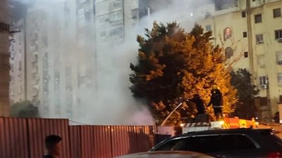 السيطرة على حريق محول كهرباء بعين شمس 